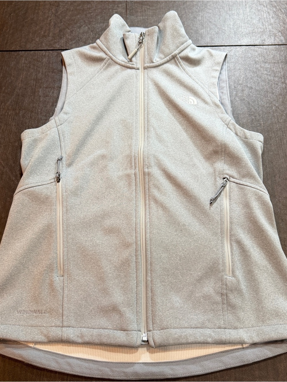 The North Face Women's WindWall Gray Vest Sz M